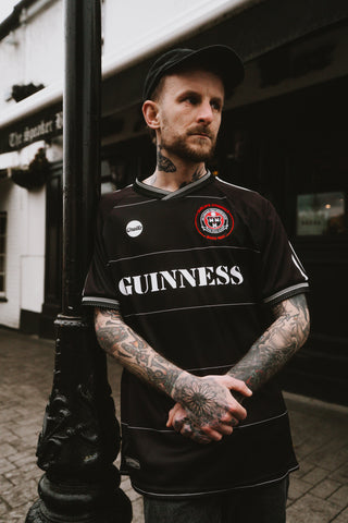 Adult 2025 BLACK GUINNESS Jersey Adult {Regular Fit}