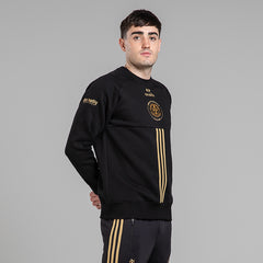 Junior 2025 Brushed Crew Neck Black/Gold