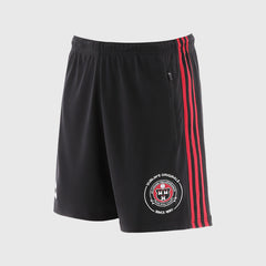 Adult [Black] Poly Shorts