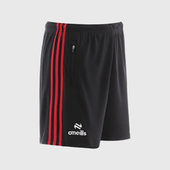 Adult [Black] Poly Shorts