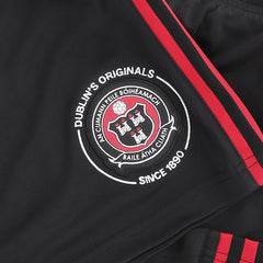 Adult [Black] Poly Shorts