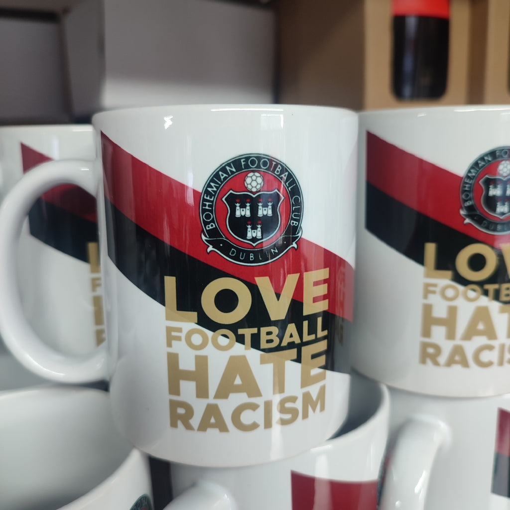 Bohemian Mug - Love Football Hate Racism