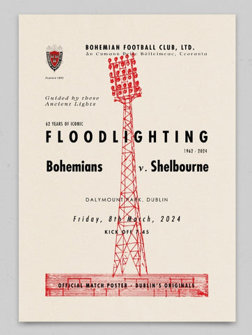 Matchday Poster V Shels 08/03/2024