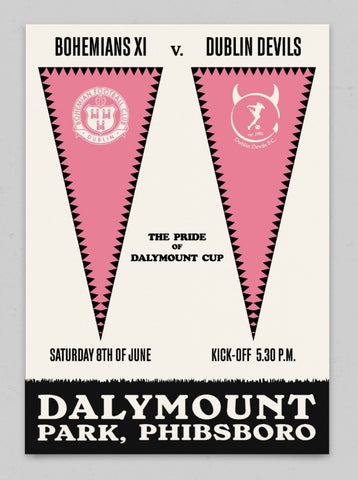 Pride of Dalymount Cup Matchday Poster 3