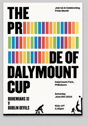 Pride of Dalymount Cup Matchday Poster 2