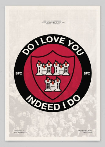 Matchday Poster V Sligo 29/09/2023