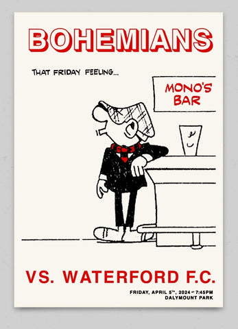 Matchday Poster V Waterford 5/04/2024