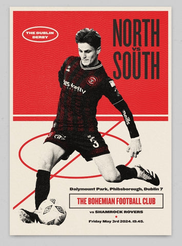 Matchday Poster V Shamrock Rovers 03/05/2024
