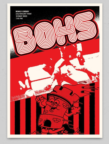 Matchday Poster V Derry 12/05/2023