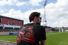 Bohs Streetwear T-Shirt - European Tour 2026 [White/Black]