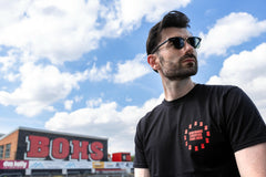 Bohs Streetwear T-Shirt - European Tour 2026 [White/Black]