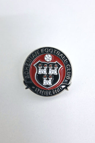 Bohs Crest Badge (Large / 25mm diameter / silver trim)