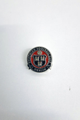 Bohs Crest Badge (Medium / 18mm diameter / silver trim)