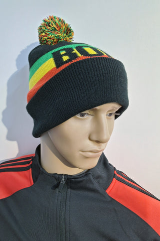Bohs Bobble Hat - Rasta