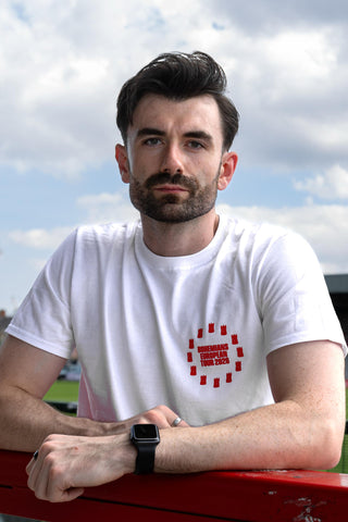 Bohs Streetwear T-Shirt - European Tour 2026 [White/Black]