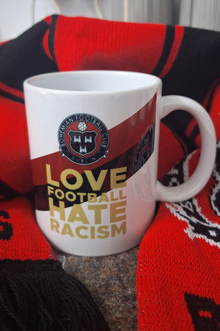 Bohemian FC Mug - Love Football Hate Racism