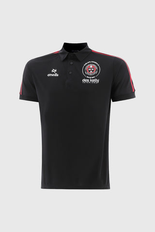 Adult [Black] Polo T-shirt