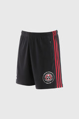 Adult [Black] Poly Shorts