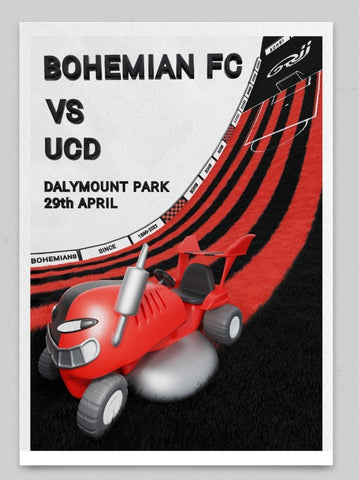 Matchday Poster V UCD 29/04/2022