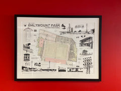 Map Print - This is Our Place - A Survey of Dalymount Park