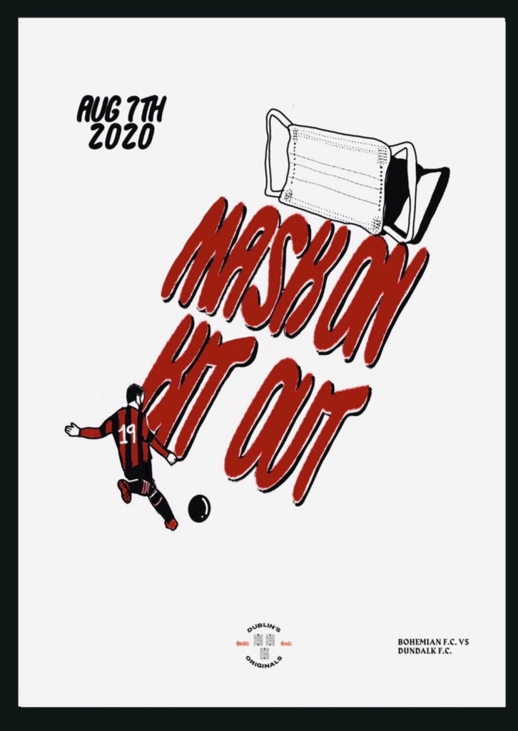 Match Day Poster 2020 v Dundalk 07/08/2020