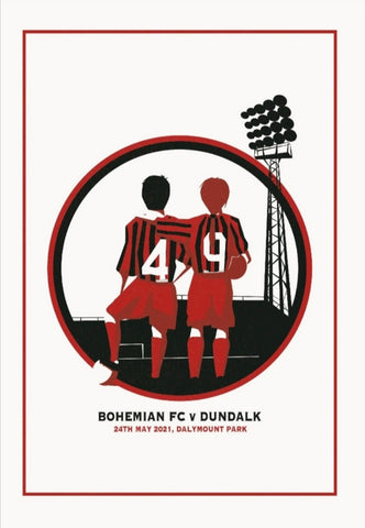 Match Day Poster v Dundalk 24/05/2021