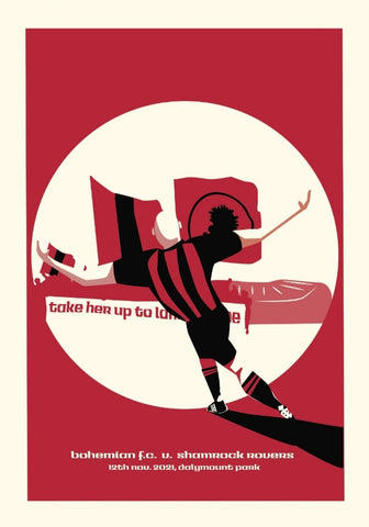 Match Day Poster V Shamrock Rovers 12/11/2021